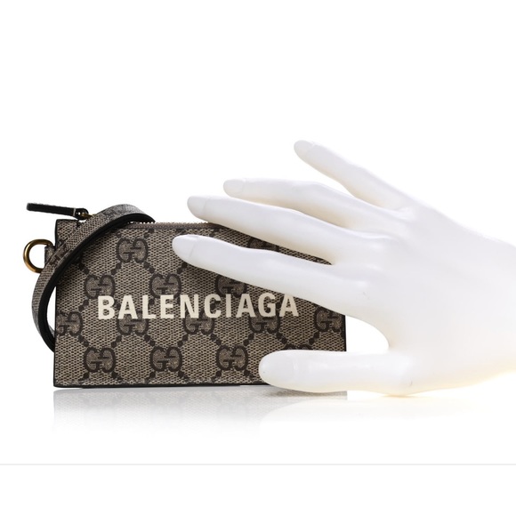 Gucci Balenciaga The Hacker Project GG Supreme Card Holder Wallet - Picture 12 of 12